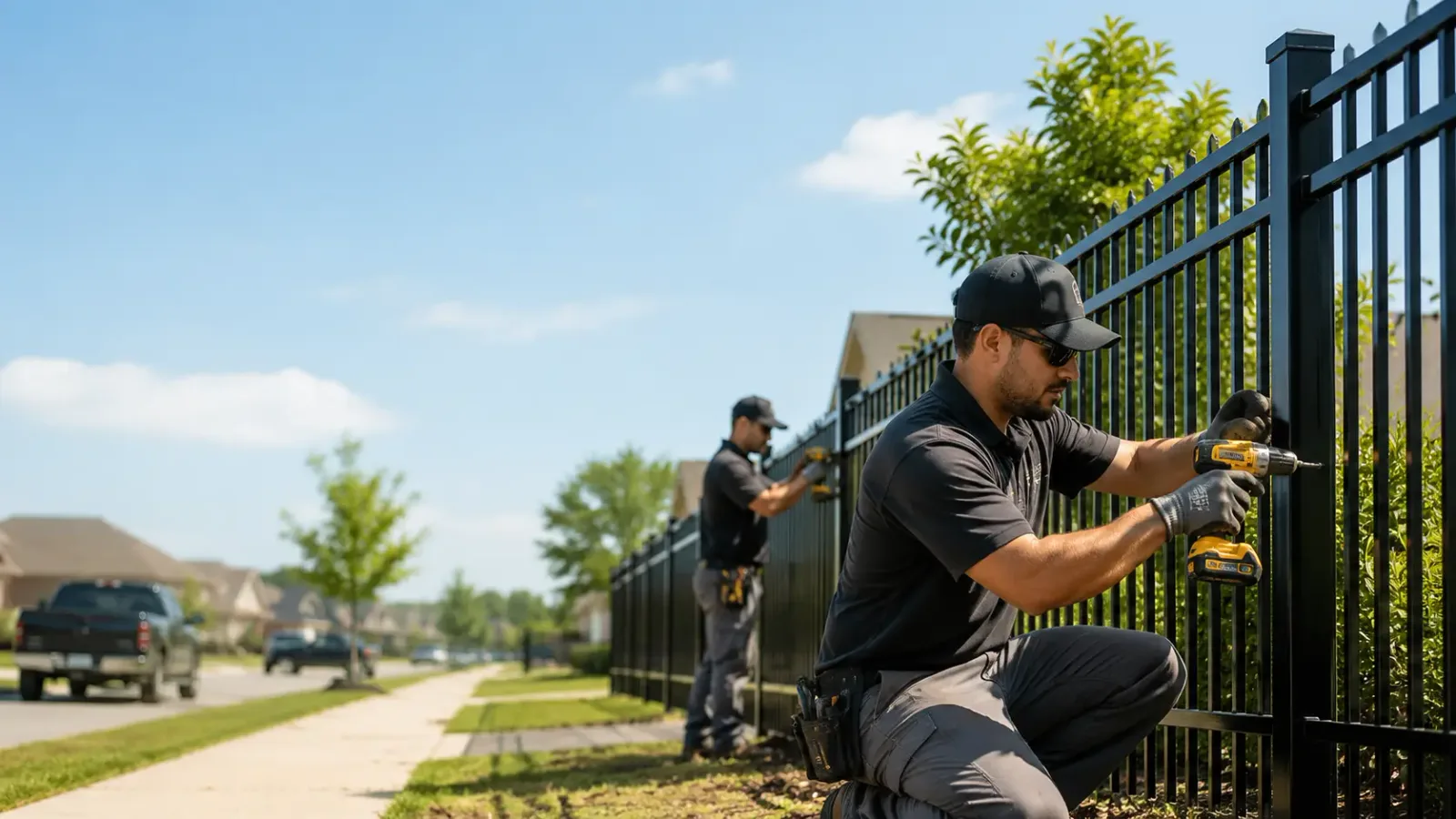 Metal Fence Installation in Mount Pleasant, TX